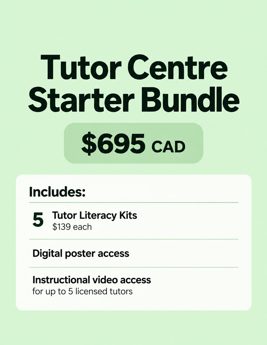 Tutor Centre Starter Bundle
